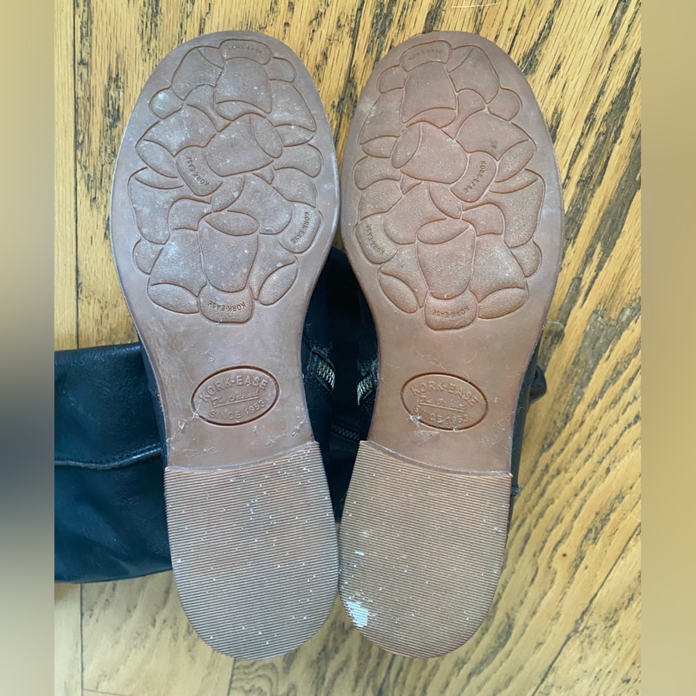 Women’s black Kork Ease boots - Picture 4 of 8